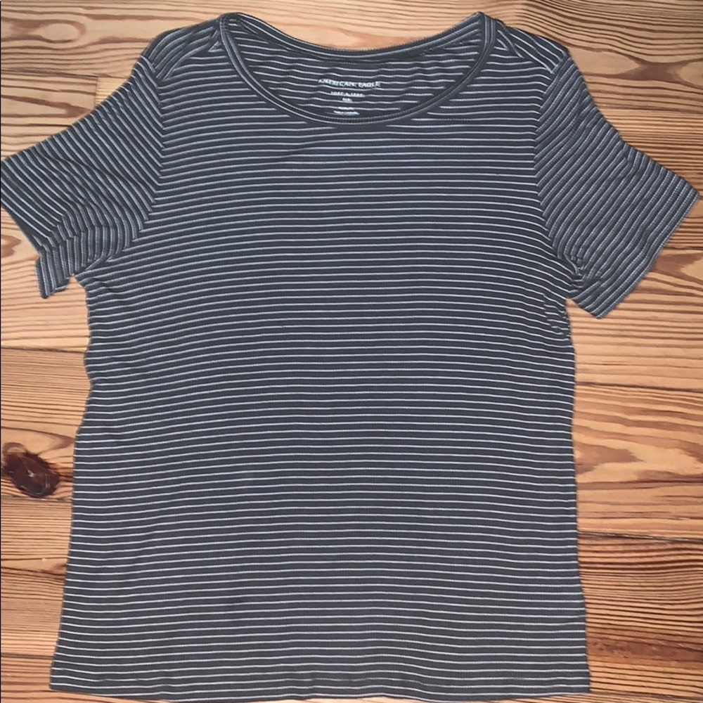 Army green/white shirt